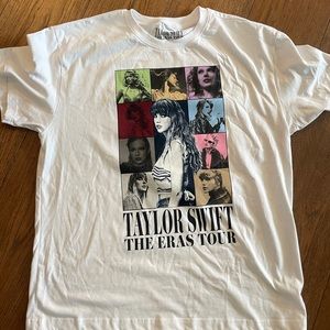 XL Taylor Swift Eras concert white tshirt